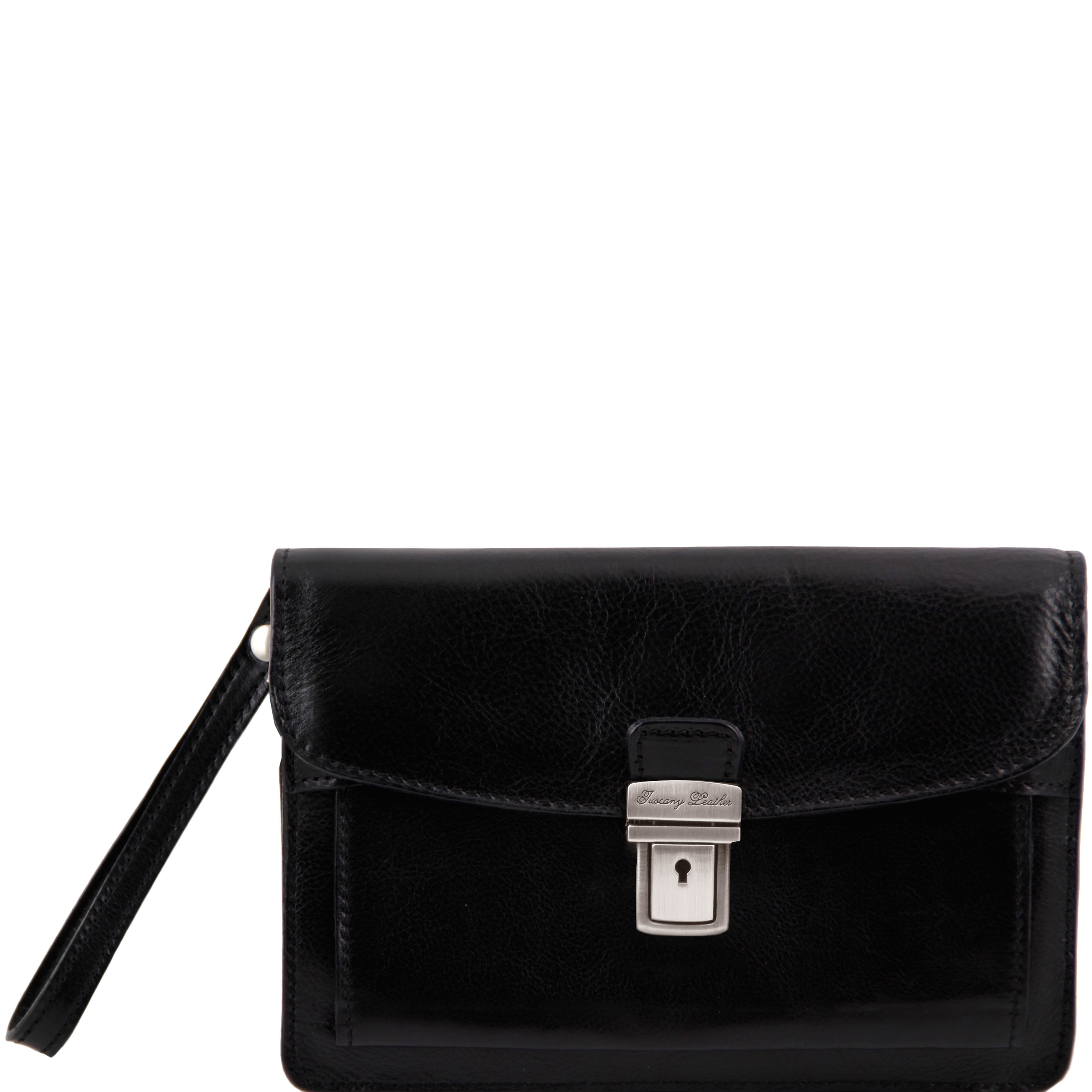 MAX - Borseta de mana din piele neagra MAX - Borseta de mana din piele neagra