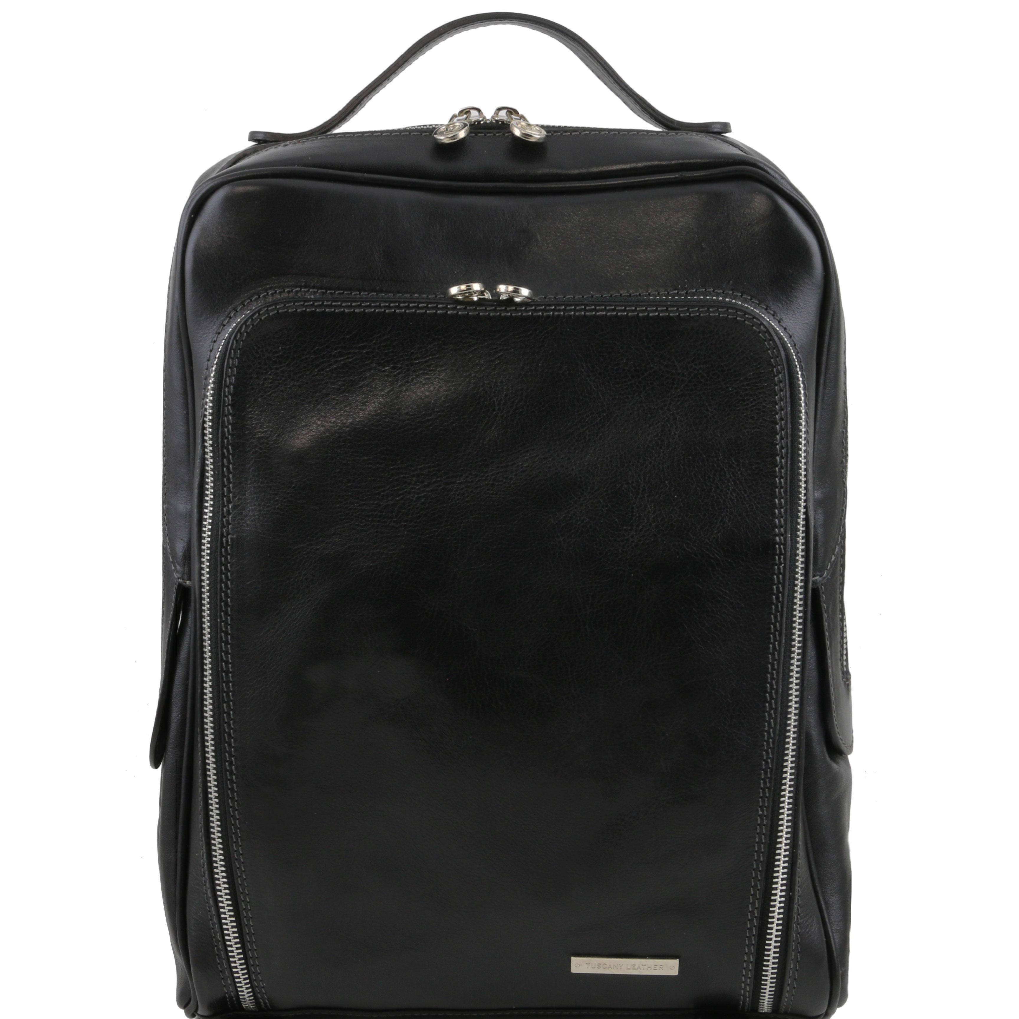 BANGKOK - Rucsac laptop din piele negru