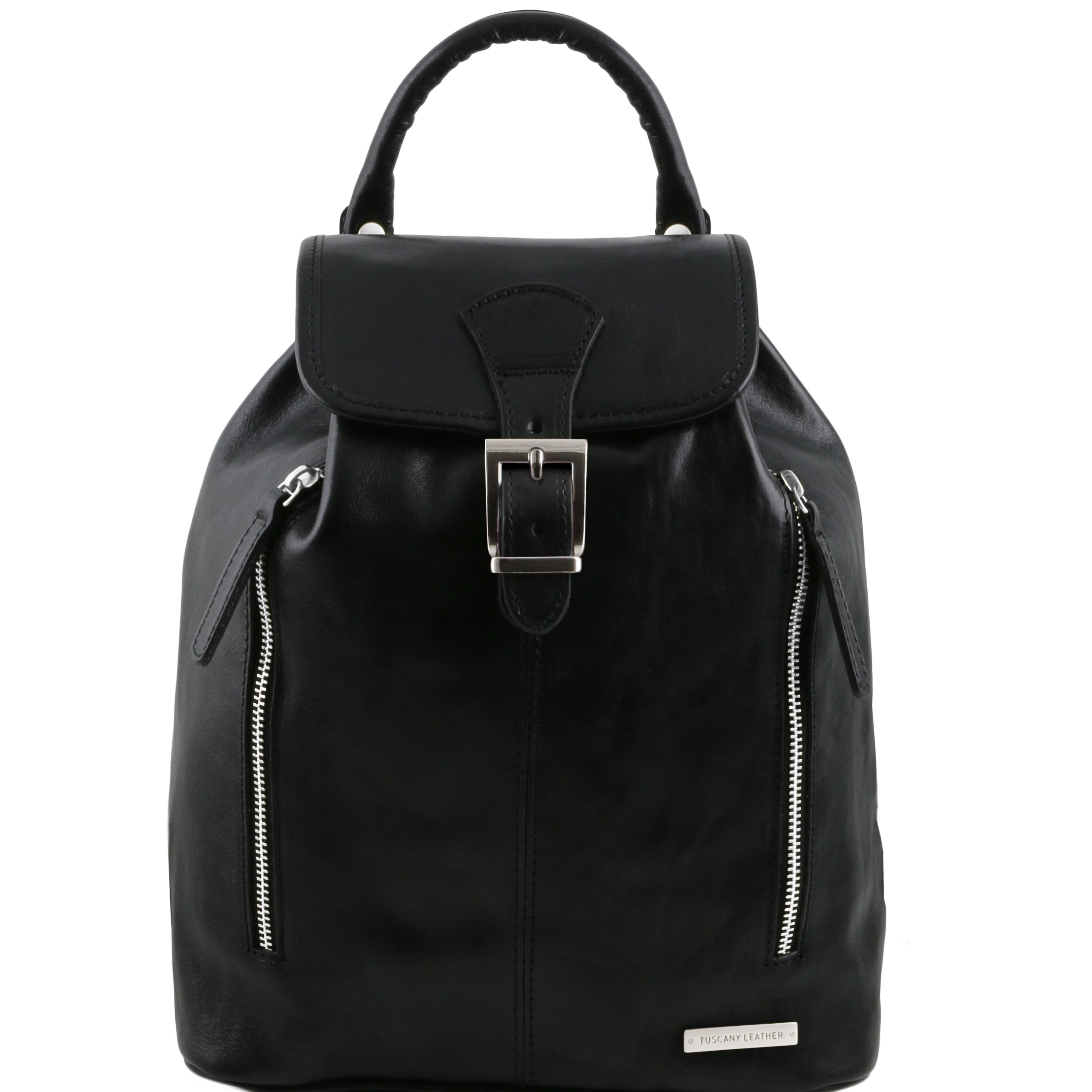 JAKARTA - Rucsac din piele negru JAKARTA - Rucsac din piele negru