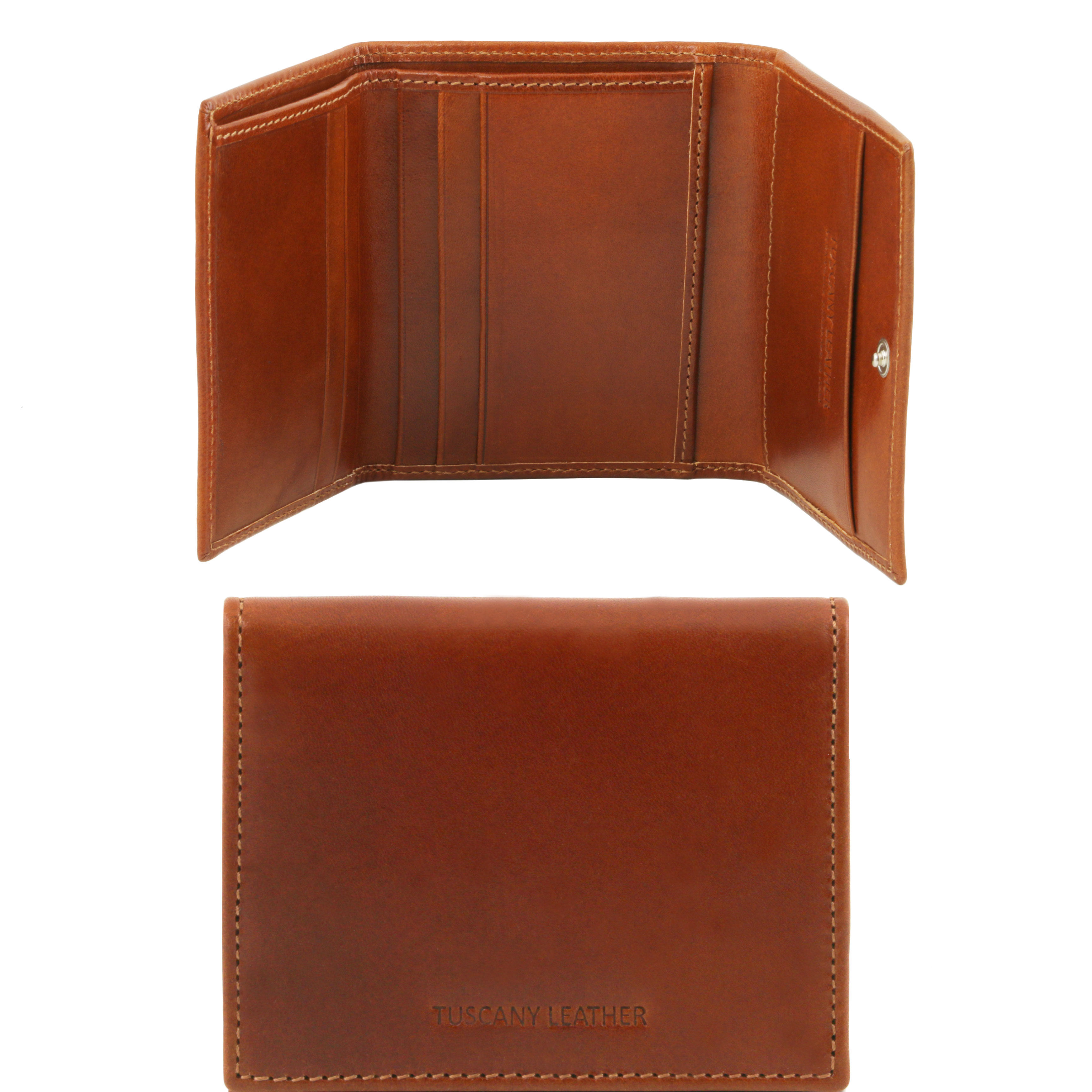 Portofel din piele honey 3 fold Portofel din piele honey 3 fold
