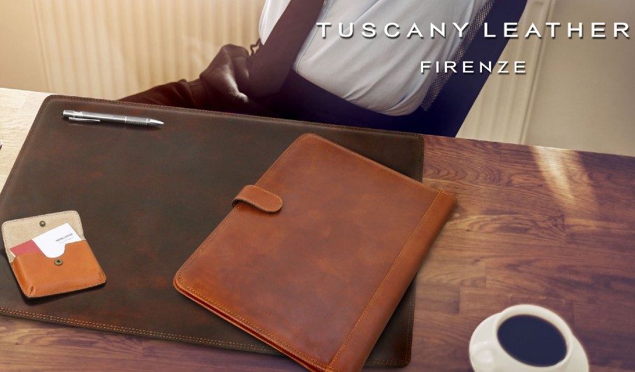 Mapa documete din piele naturala Tuscany Leather