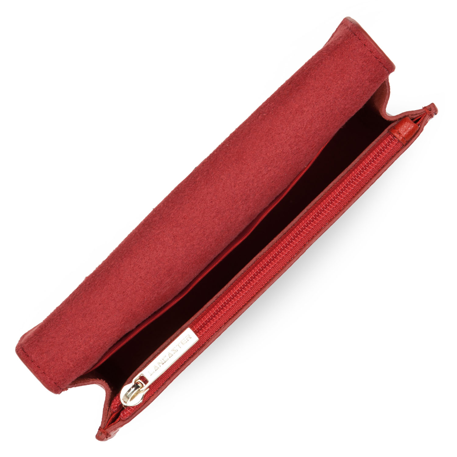Lancaster Saffiano Signature, Accesorio De Viaje-Billetera Unisex Adultos, Noir, Talla Única