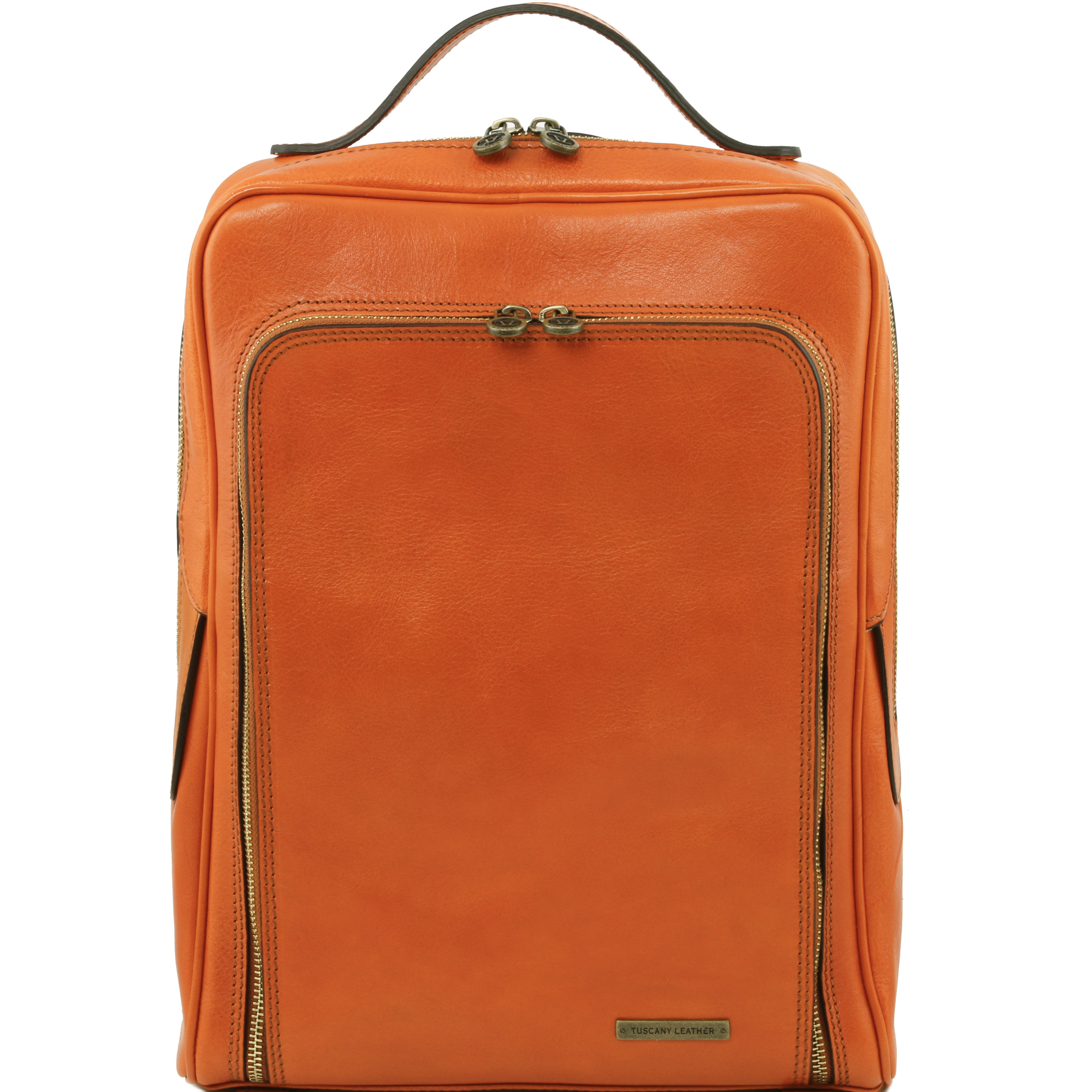 Rucsac Tuscany Leather din piele honey laptop Bangkok