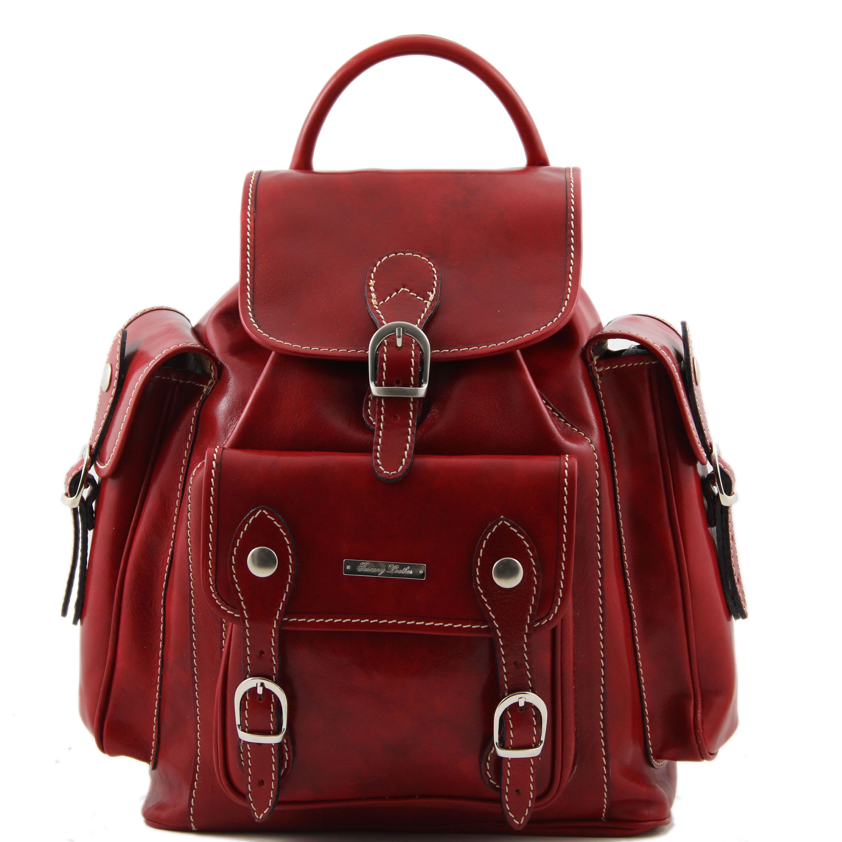 Tuscany Leather сумка рюкзак. Рюкзак Red Bag кожаный. Красный кожаный рюкзак женский. Ранец красный кожаный.