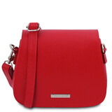 Geanta dama piele rosu aprins, Tuscany Leather, JasmineS