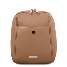 Rucsac de dama, piele naturala grej, TL Bag