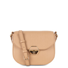 Poseta dama din piele naturala crem Lancaster Delphino 527-50 -1