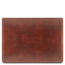 Mapa birou piele naturala maro, Tuscany Leather
