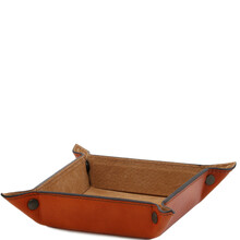 Tavita din piele naturala honey, Tuscany Leather