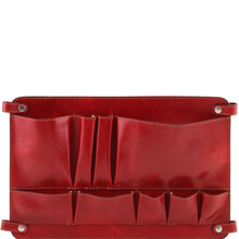 Modul TL Smart din piele naturala rosie, Tuscany Leather