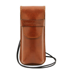 Etui ochelari piele honey Tuscany Leather