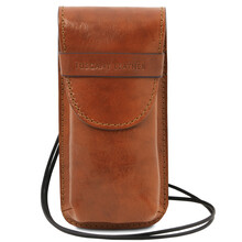 Toc ochelari piele naturala honey Tuscany Leather