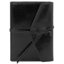 Agenda piele naturala neagra, Tuscany Leather