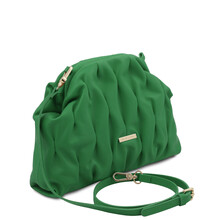 Poseta dama piele naturala verde, Tuscany Leather, Rea