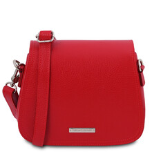 Geanta dama piele rosu aprins, Tuscany Leather, JasmineS