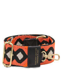 Curea de umar din textil, Tuscany LeatherS,  portocaliu