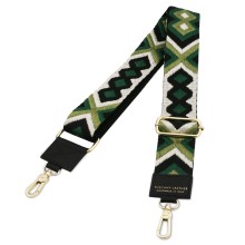 Curea de umar din textil, Tuscany LeatherS, verde