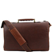 Geantă messenger din piele Mantova Maro