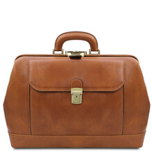 Geanta doctor din piele naturala, Tuscany Leather, Leonardo