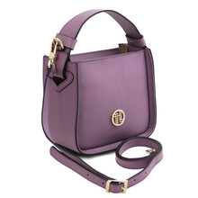 Grace Leather handbag Lilac