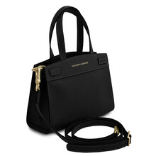 Geanta dama piele naturala neagra TL Musa Mini
