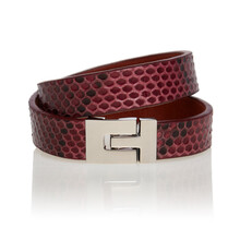 Bratara_handmade_piele_piton_Bordo_Lucido_Karine_PT051203S_1