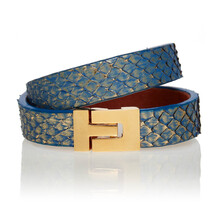 Bratara_handmade_piele_piton_Cosmo_Cobalto_Karine_PT091203G_1