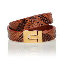 Bratara_handmade_piele_piton_Marrone_Maro_Karine_PT061203G_1