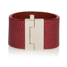 Bratara_piele_naturala_soparla_lizard_bordeaux_karine_LZ023103S_1