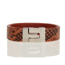 Bratara_unicat_piele_piton_Marrone_Maro_Karine_PT061103S_1