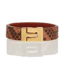 Bratara_unicat_piele_piton_Marrone_Maro_Karine_PT121103G_1