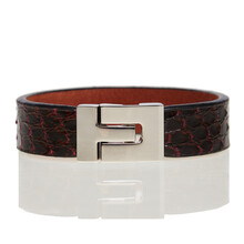 Bratara_unicat_piele_piton_Roso_Mirage_Karine_PT141103S_1