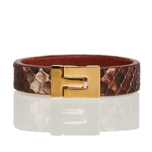 Bratara_unicat_piele_piton_Tortora_Vintage_Karine_PT201103G_1