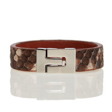 Bratara_unicat_piele_piton_Tortora_Vintage_Karine_PT201103S_1