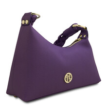 Geanta dama piele naturala violet TL Sophie