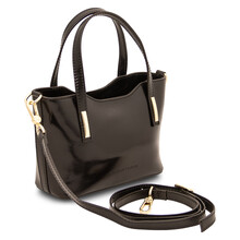 Geanta dama din piele naturala neagra TL Amelia