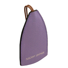 Portchei damă din piele naturală lila TL