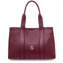 Geanta dama piele naturala bordo TL Callie