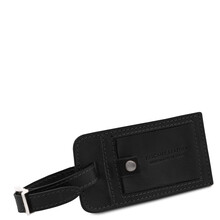 Lisbona Travel leather duffle bag - Small size Black