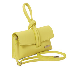 TL Bag Leather clutch Lime Yellow