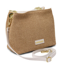 Geanta dama piele naturala bej, TL Bag