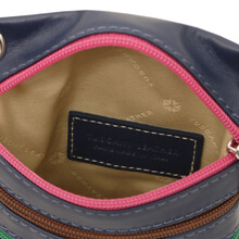 TL Bag Soft leather mini cross bag Dark Blue