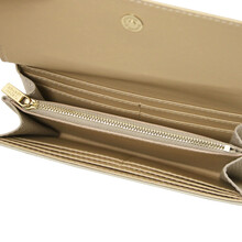 Iside Exclusive leather wallet - Large size Light Taupe
