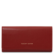 Diana Exclusive leather wallet - Large size Red