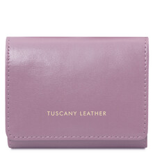 Diana Exclusive leather wallet - Small size Lilac