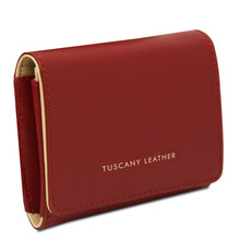Diana Exclusive leather wallet - Small size Red