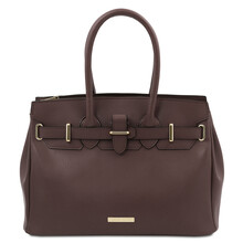 TL Bag Leather handbag Coffee