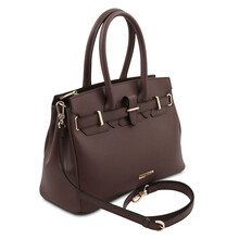 TL Bag Leather handbag Coffee