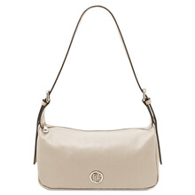 Miranda Soft leather shoulder bag Beige