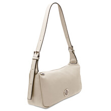 Miranda Soft leather shoulder bag Beige